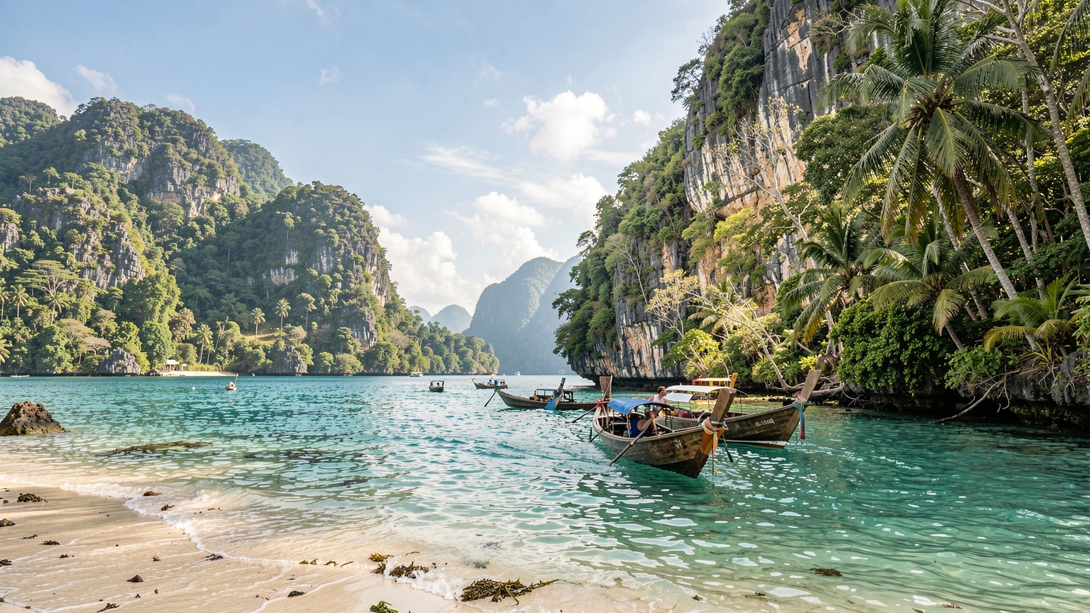 Island hopping in Thailand with easy transfers.